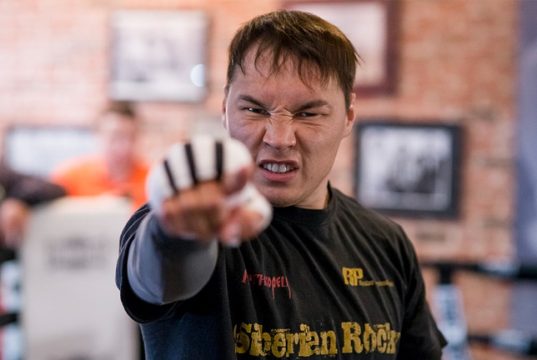 Ruslan Provodnikov during one of his training camps. Photo Credit: WBN