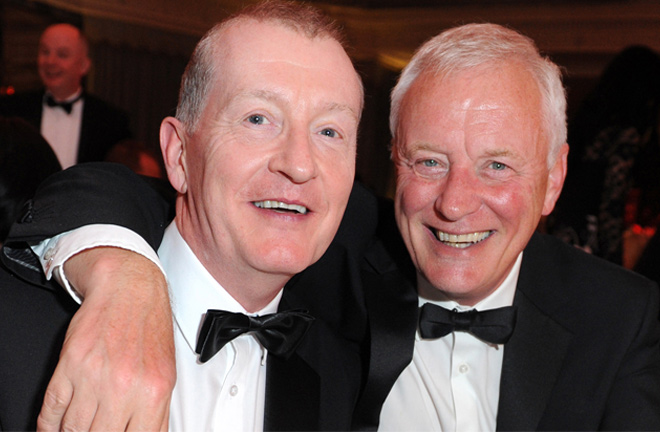 Steve Davis and Barry Hearn in more recent times. Photo Credit: WST.tv