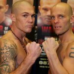 Ryan Rhodes and Jamie Moore face to face before their battle. Photo Credit: Sky Sports