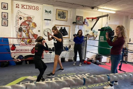 Whitney Clark has ambitions to become a professional boxing coach. Photo Credit: Whitney Clark.