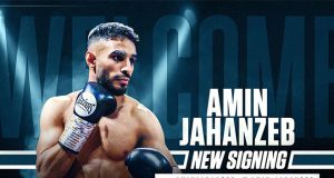 Amin Jahanzeb has joined forces with Frank Warren as the latest recruit to Queensbury Promotions