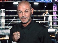 Nicky Cook in recent times enjoying the boxing from the other side of the ropes. Photo Credit: Twitter @NickyCookBoxer