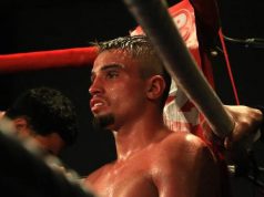 Kieran Gething is back in training to be ready for when boxing resumes. Photo Credit: Abergavenny Chronicle