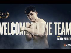 Dave Allen's protégé Danny Murrell will be managed by MTK Global ahead of his professional debut Credit: MTK Global