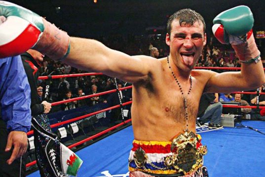 Joe Calzaghe is one of Britain's finest ever fighters Photo Credit: showmastersonline.com