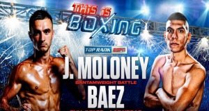 Jason Moloney faces Leonardo Baez. Photo Credit: Top Rank