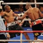 Roy Jones Jr facing Bernard Hopkins. Photo Credit: Project Medishare