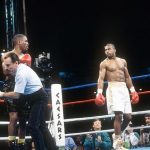 Roy Jones Jr taking on James Toney. Photo Credit: Hannibal Boxing