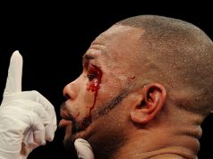 Roy Jones Jr, a shadow of his former self. Photo Credit: Sky Sports.