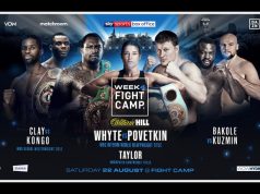 Dillian Whyte and Alexander Povetkin will clash on week four of Matchroom 'Fight Camp' Photo Credit: Matchroom Boxing