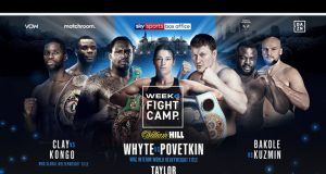 Dillian Whyte and Alexander Povetkin will clash on week four of Matchroom 'Fight Camp' Photo Credit: Matchroom Boxing