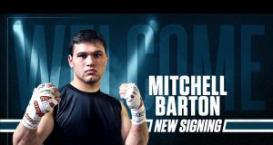 Heavyweight Mitchell Barton has penned his future with Frank Warren ahead of his professional debut Photo Credit: Queensberry Promotions