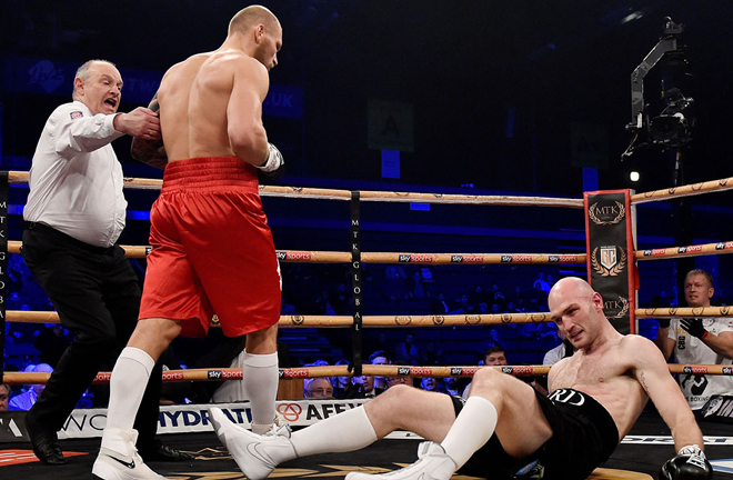 The Latvian reached the Golden Contract last four with a first round win over Steven Ward last December Photo Credit: Action Images/Adam Holt via boxingnewsonline.net