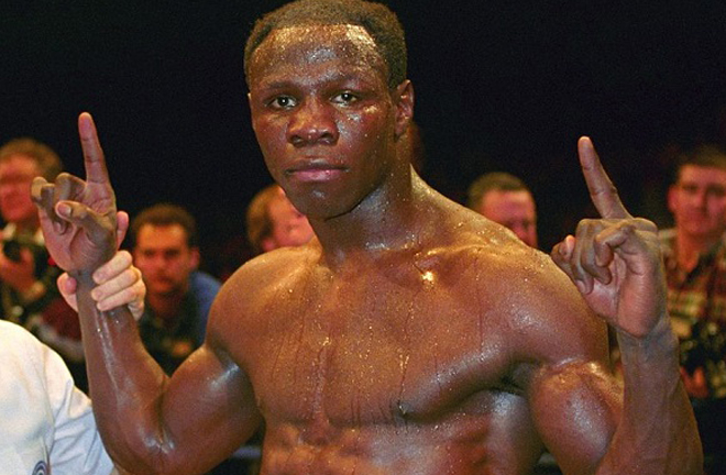 Stretch fell short in his World title bid against Chris Eubank in 1991 Photo Credit: thefightcity.com