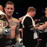 Burns after defeating Kiryl Relikh in a WBA World title bout. Photo Credit: RTE