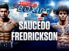 Alex Saucedo vs Sonny Fredrickson. Credit: Top Rank