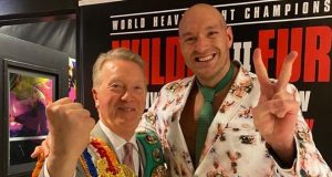 Warren believes WBC World champion Tyson Fury is the world's best Heavyweight Photo Credit: Instagram / @frank_warren_official