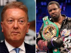 Frank Warren has expressed his sympathy for Dillian Whyte as World title shot eludes him