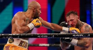 Lyndon Arthur successfully defended his Commonwealth title against Dec Spelman at BT Sport Studios Photo Credit: Round 'N' Bout Media/Queensberry Promotions