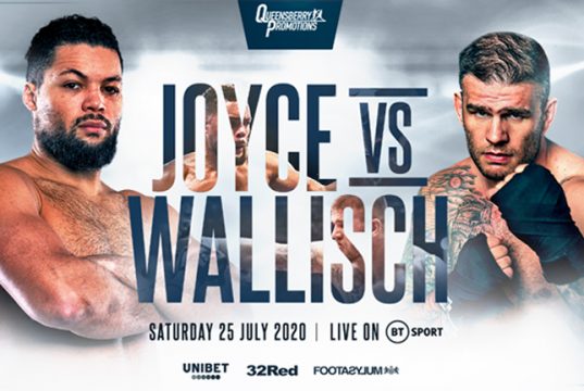 Joe Joyce faces Michael Wallisch in a must win clash on Saturday night Photo Credit: Queensberry Promotions