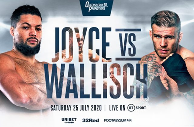 Joe Joyce faces Michael Wallisch in a must win clash on Saturday night Photo Credit: Queensberry Promotions