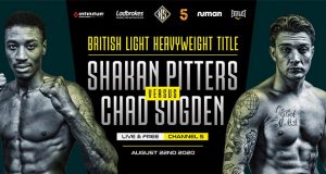 Shakan Pitters vs Chad Sugden for the Light-Heavyweight title has been rearranged for channel 5 viewers.