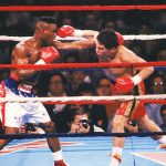 Steele refereed the unification clash between Meldrick Taylor and Julio Cesar Chavez in 1990 Photo Credit: Boxrec