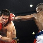 Taylor dominated large parts of the bout in Las Vegas Photo Credit: Boxrec
