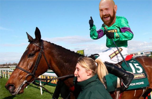 Tyson Fury triumphed on the race track last weekend in Doncaster