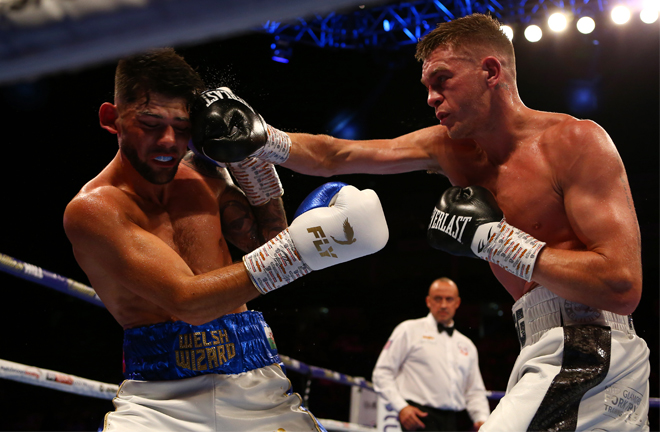 Gwynne was beaten in his first Lonsdale title tilt by compatriot Joe Cordina Photo Credit: Matchroom Boxing