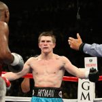 Ricky Hatton’s Welterweight World title defeat to Floyd Mayweather Jr in 2007 is Wardley’s earliest fight memory Photo Credit: www.boxingnewsonline.net
