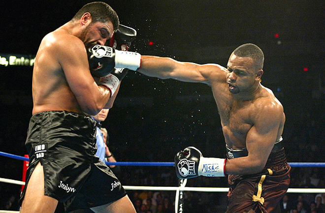 Roy Jones Jr stunned John Ruiz to claim the WBA Heavyweight crown in 2003 Photo Credit: Boxrec