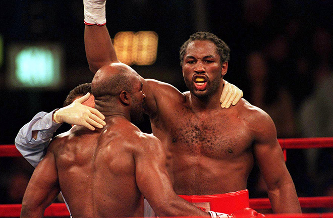 Lennox Lewis, an enigma. Photo Credit: Boxing News