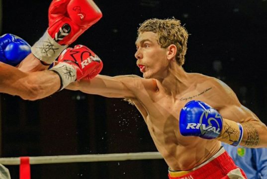 Mitchell Stapleton holds a perfect record of 2-0 stopping both opponents inside one round. Photo Credit: Michael Tandino