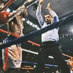 Steele controversially waved the fight off in the 12th round Photo Credit: Boxrec