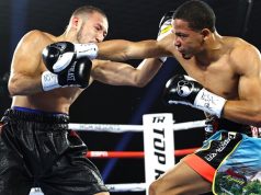 Felix Verdejo scored an impressive first round KO over Will Madera after being elevated to main event status in Las Vegas Photo Credit: Mikey Williams/Top Rank