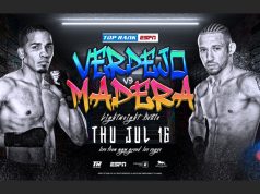 Felix Verdejo's clash with Will Madera has been elevated to main event after Marriaga-Yap was cancelled Photo Credit: Top Rank