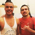 Wardley has sparred former Undisputed Cruiserweight World champion Oleksandr Usyk Photo Credit: Fabio Wardley Instagram