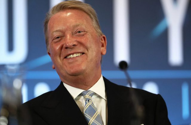 Frank Warren led boxing's UK resumption after the global pandemic Photo Credit: www.essentiallysports.com