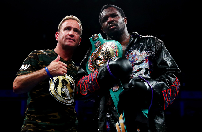 Mark Tibbs has proven himself as a Heavyweight coach with Dillian Whyte. Fisher will hope to emulate their successes. Photo Credit: talkSPORT