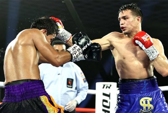 Zepeda defeated Castaneda to keep World title aspirations alive. Photo Credit: Mikey Williams / Top Rank