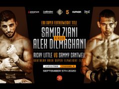 Sam Cantwell and Ricky Little will face off for the Southern Area title on the undercard of Alex Dilmaghani's European title tilt on September 15 Photo Credit: Hennessy Sports