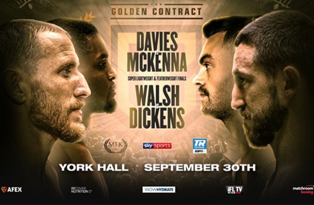 The MTK Golden Contract Super-Lightweight & Featherweight finals will take place on Sept 30 Photo Credit: MTK Global