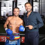 Promoter Eddie Hearn named European Middleweight champion Matteo Signani as a target for Cash Photo Credit: Mark Robinson/Matchroom Boxing