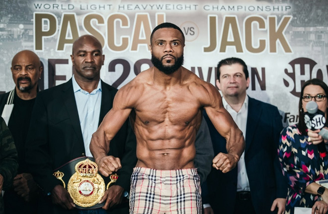 Jean Pascal during fight week of his victory over Badou Jack. Photo Credit: Boxing Scene