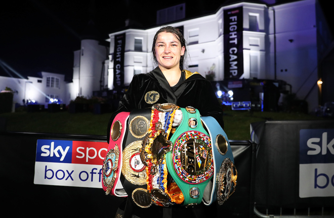 Taylor retained her undisputed world Lightweight crown Photo Credit: Mark Robinson/Matchroom Boxing