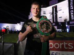 Povetkin claimed the WBC interim Heavyweight title and Diamond belt after his upset over Whyte Photo Credit: Mark Robinson/Matchroom Boxing