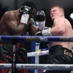 Whyte floored Povetkin twice in the fourth round Photo Credit: Mark Robinson/Matchroom Boxing