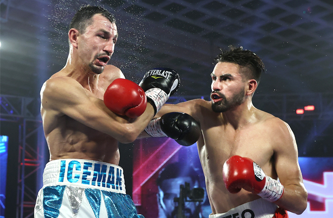 Ramirez was forced to work hard for his victory over Postol Photo Credit: Mikey Williams/Top Rank