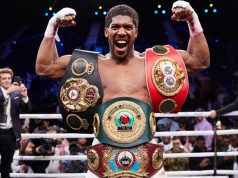 Anthony Joshua will be at Fight Camp to watch Dillian Whyte's clash with Alexander Povetkin on Saturday Photo Credit: Mark Robinson/Matchroom Boxing